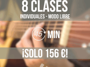 Pack 8 Clases Online Individuales 45 minutos